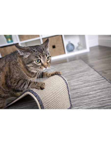 Rascador de Gato SmartyKat en Ángulo con Sisal y Madera Rascador de Gato SmartyKat en Ángulo con Sisal y Madera