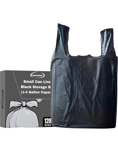 Bolsas Biodegradables Negras 120 Unidades EcoBag