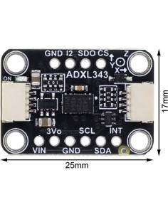 Módulo Sensor Acelerómetro 3 Ejes ADXL343 13 Bits DC 3.3V 2