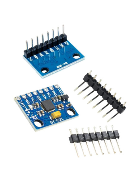 Sensor Giroscopio y Acelerómetro MPU-6050 I2C 3 Ejes MAANIHTYUW Sensor Giroscopio y Acelerómetro MPU-6050 I2C 3 Ejes MAANIHTYUW