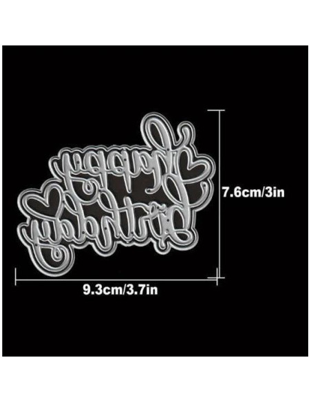 Troqueles de Corte de Metal Sznilindm para Tarjetas DIY 9.3x7.6cm Troqueles de Corte de Metal Sznilindm para Tarjetas DIY 9.3x7.6cm