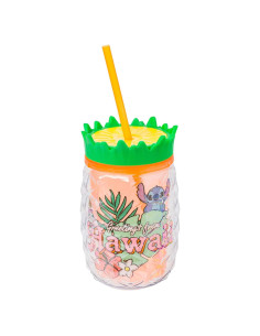 Vaso Doble Pared Tropical 16oz Silver Buffalo Stitch Scrump