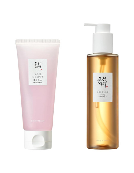 Gel Hidratante de Agua de Frijol Rojo y Aceite Limpiador de Ginseng Gel Hidratante de Agua de Frijol Rojo y Aceite Limpiador de Ginseng