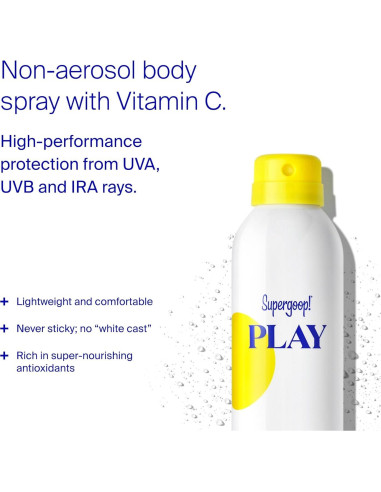 Supergoop! Paquete de Verano PLAY - Loción y Spray SPF 30