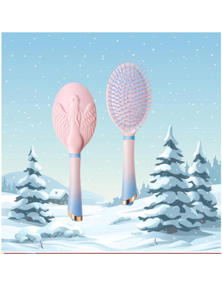Cepillo Desenredante AORNTAE Rosa - Anti-Estático y Suave Cepillo Desenredante AORNTAE Rosa - Anti-Estático y Suave