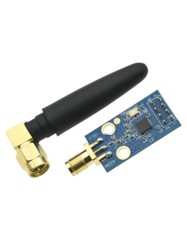 Módulo Inalámbrico CC1101 con Antena SMA 433MHz IHNIERAEM