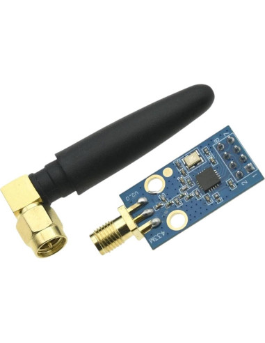 Módulo Inalámbrico CC1101 con Antena SMA 433MHz IHNIERAEM