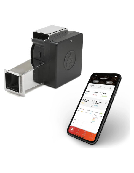 Controlador de Temperatura WiFi Flame Boss 400 para Kamado Controlador de Temperatura WiFi Flame Boss 400 para Kamado