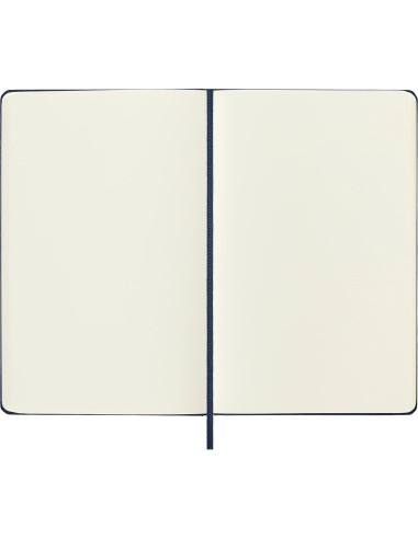 Cuaderno Moleskine Clásico Tapa Dura Grande Liso Azul 240 Páginas