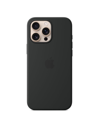 Funda de Silicona Apple iPhone 16 Pro Max MagSafe Negra