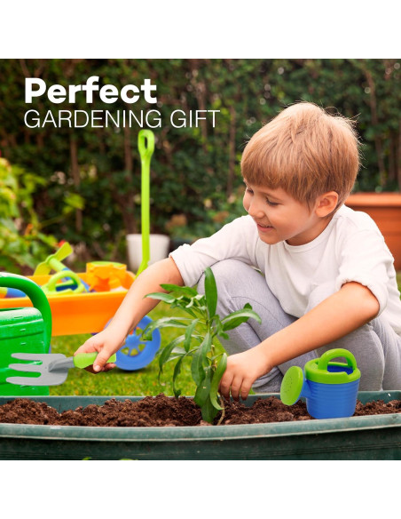 Juego de Jardinería para Niños 15 Piezas 4E's Novelty Juego de Jardinería para Niños 15 Piezas 4E's Novelty