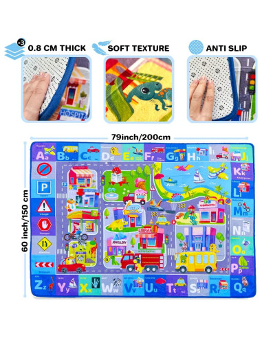 Multipack Quokka 2 Alfombrillas de Juego para Bebés Antideslizantes