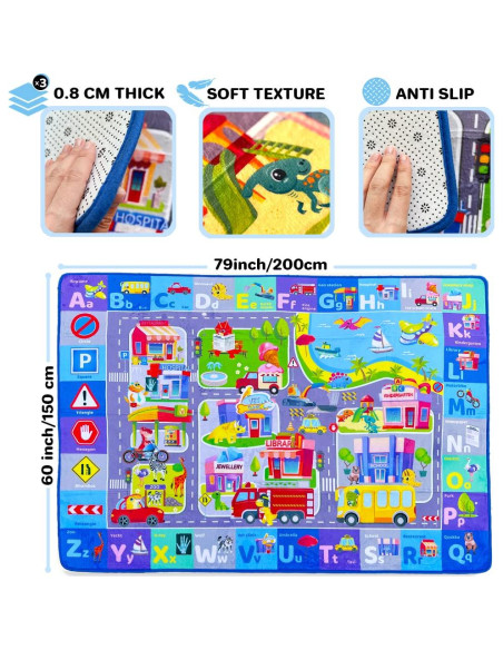 Multipack Quokka 2 Alfombrillas de Juego para Bebés Antideslizantes Multipack Quokka 2 Alfombrillas de Juego para Bebés Antideslizantes