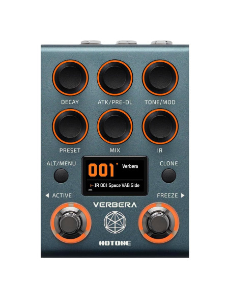 Procesador de Efectos de Reverb Hotone NC-200 con 120 IRs Procesador de Efectos de Reverb Hotone NC-200 con 120 IRs