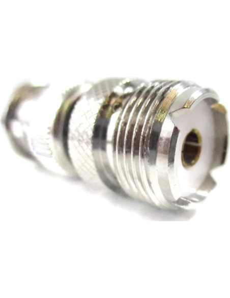 Adaptador BNC Macho a PL-259 Hembra Kalibur KVAD1X Adaptador BNC Macho a PL-259 Hembra Kalibur KVAD1X
