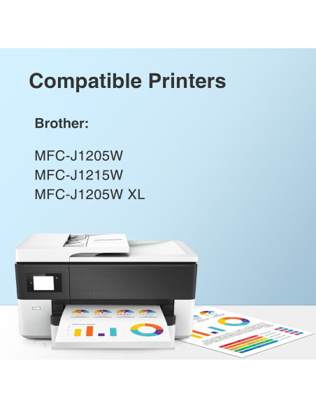 Cartuchos de tinta LC404 Faslvink compatibles para impresora Brother Cartuchos de tinta LC404 Faslvink compatibles para impresora Brother