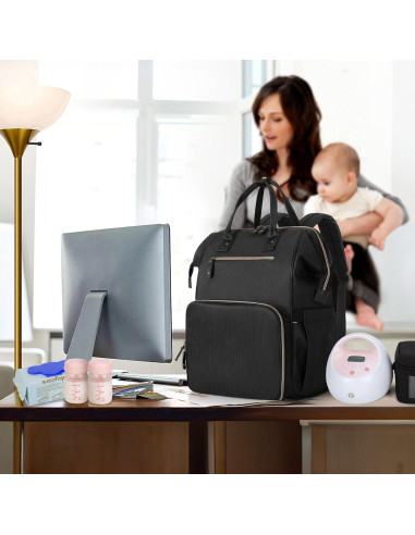 Mochila para Sacaleches Teamoy con Compartimento para Laptop 39.62 cm