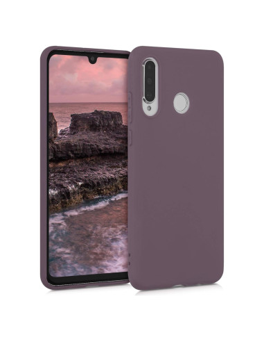 Funda TPU Silicona Kwmobile para Huawei P30 Lite - Púrpura