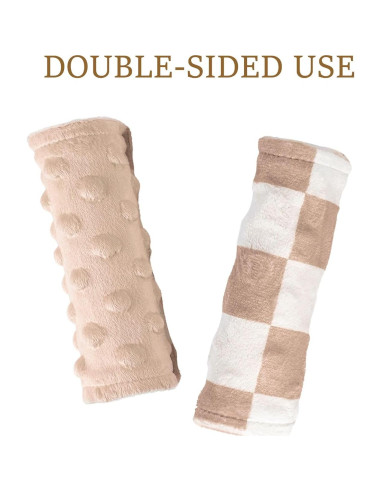 Cubiertas de Correa para Asientos de Bebés Wirein - 2 Piezas Caqui