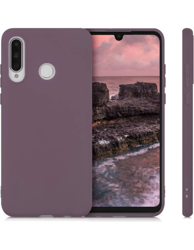 Funda TPU Silicona Kwmobile para Huawei P30 Lite - Púrpura