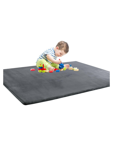 Alfombra de Juego BALAPET de Espuma Viscoelástica 187x127 cm Gris Alfombra de Juego BALAPET de Espuma Viscoelástica 187x127 cm Gris