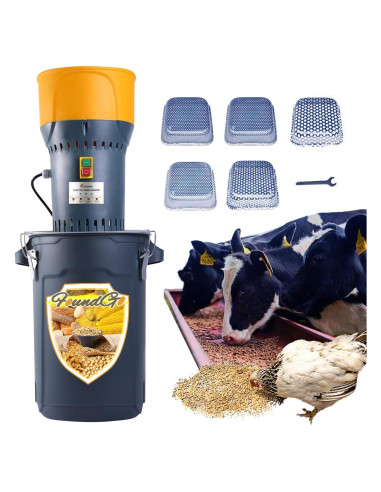 Molinillo Eléctrico de Granos FoundGo 25L 110V 1000W 5 Filtros