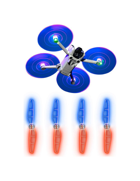 Hélices LED STARTRC para DJI Mini 4 Pro/Mini 3 Pro (2 Pares) Hélices LED STARTRC para DJI Mini 4 Pro/Mini 3 Pro (2 Pares)