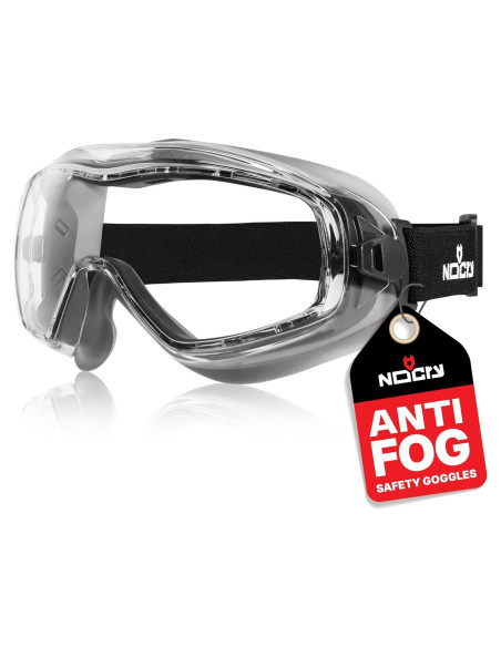 Gafas de Seguridad NoCry UltraShield+ Anti Niebla y Rayones Gafas de Seguridad NoCry UltraShield+ Anti Niebla y Rayones