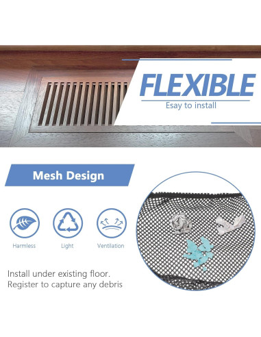 Filtros de Registro de Piso Shappy 8 Piezas 10.2 x 36 cm