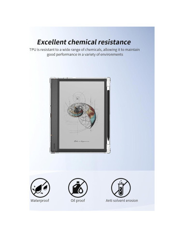Funda Transparente BOOX Note Air 4 C / 3 C - TPU Ultra Delgado