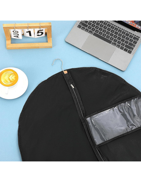 Paquete de 15 bolsas para ropa Lemecima 101.6x61 cm negro Paquete de 15 bolsas para ropa Lemecima 101.6x61 cm negro
