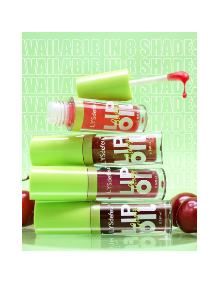 Set de 3 Aceites de Labios Hidratantes LYSdefeu - Brillo y Color Set de 3 Aceites de Labios Hidratantes LYSdefeu - Brillo y Color