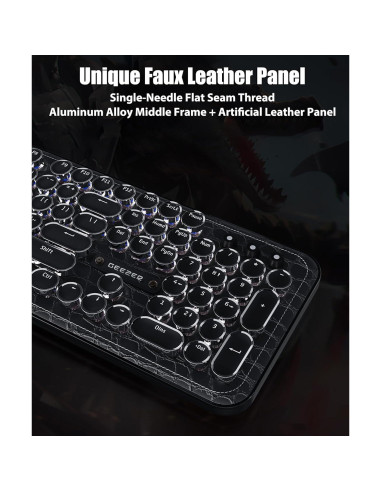 Teclado Mecánico Inalámbrico SQT G9 con Retroiluminación LED