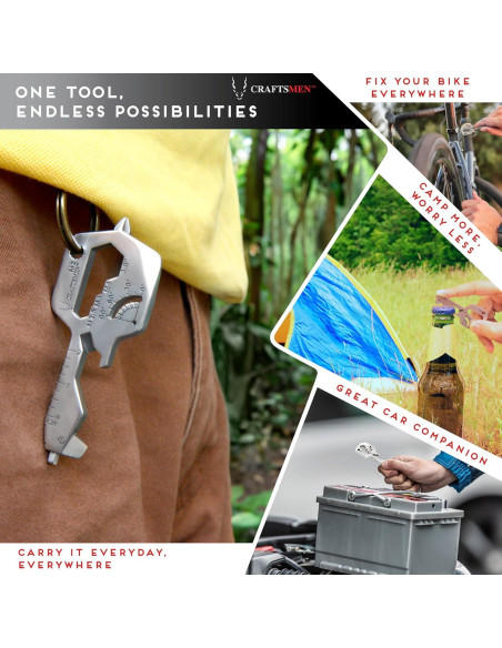 Multiherramienta 20 en 1 Craftsmen de Acero Inoxidable Multiherramienta 20 en 1 Craftsmen de Acero Inoxidable