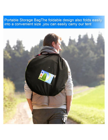 Tienda de Privacidad Plegable OFCASA Azul 1 Persona Impermeable