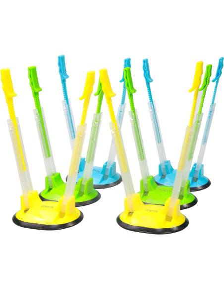 Soporte para Bolsas de Alimentos Hompon 6 Pcs Multicolor Soporte para Bolsas de Alimentos Hompon 6 Pcs Multicolor