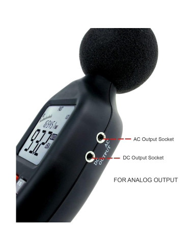 Medidor de Decibelios Gain Express SLM-25 Portátil 30-130dB