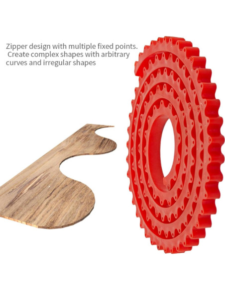 Tira de Perfilado de Carpintería Fockety 2M Flexible Ajustable Tira de Perfilado de Carpintería Fockety 2M Flexible Ajustable