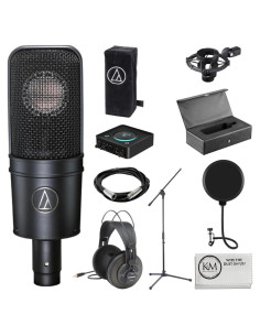 Paquete Micrófono Estudio Audio-Technica AT4040 + Accesorios