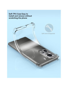 Funda TPU Transparente USTIYA para OPPO Reno 11 5G Grado Militar 2