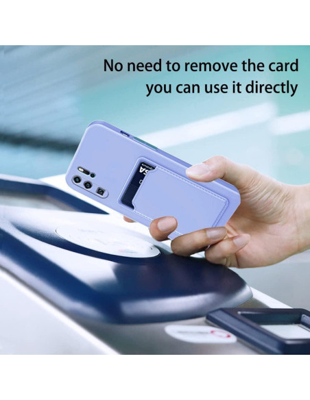 Funda Silicona TPU Huawei P30 Pro con Soporte para Tarjetas