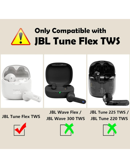 Funda Silicona easyBee para Estuche JBL Tune Flex - 2 Pack Funda Silicona easyBee para Estuche JBL Tune Flex - 2 Pack