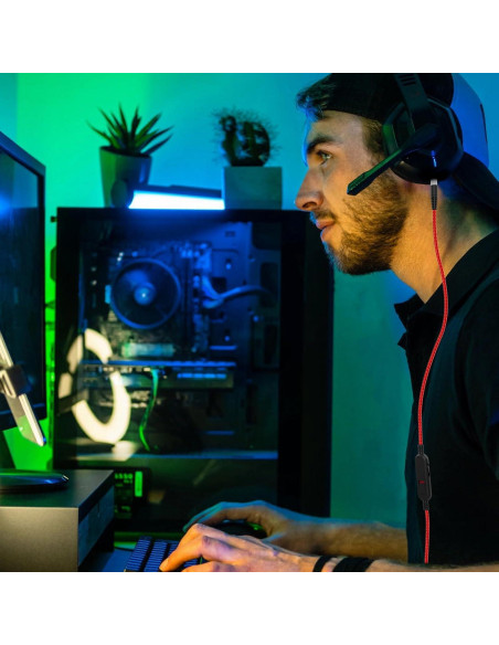 Cable de Audio de Reemplazo HyperX Cloud Alpha 1.8m con Control de Volumen Cable de Audio de Reemplazo HyperX Cloud Alpha 1.8m con Control de Volumen