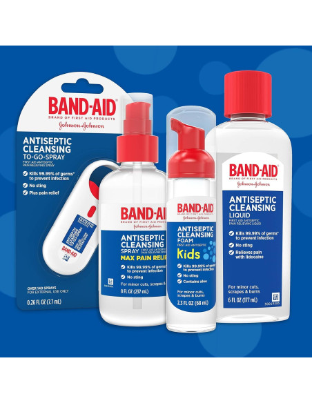 Espuma Limpiadora Antiséptica Band-Aid para Niños 68.1 ml Espuma Limpiadora Antiséptica Band-Aid para Niños 68.1 ml