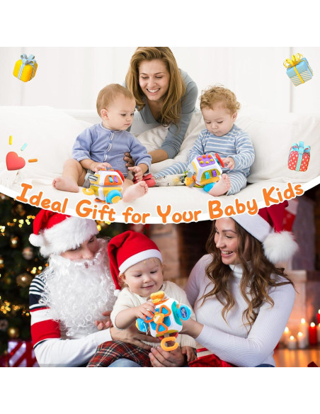 Cubo Ocupado Montessori Vilalatfan para Bebés 18+ Meses Cubo Ocupado Montessori Vilalatfan para Bebés 18+ Meses