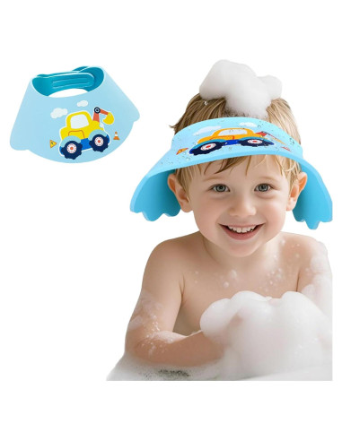 Gorro de Ducha para Bebé VIWTEC Ajustable Excavadora