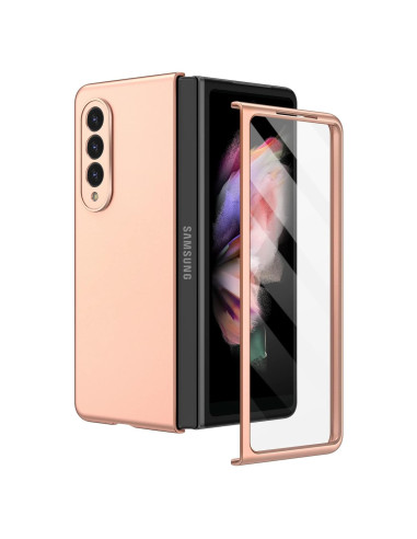 Funda Ruky para Galaxy Z Fold 3 con Protector de Pantalla - Oro