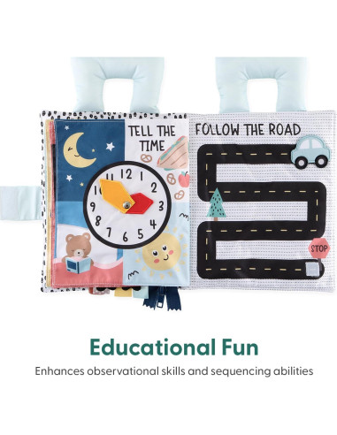 Libro Ocupado Interactivo Peanutshell - Juguete Educativo 0-4 Años