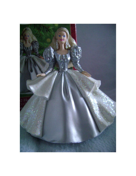 Adorno de Navidad Barbie 1992 Hallmark 13.2x10.4 cm Adorno de Navidad Barbie 1992 Hallmark 13.2x10.4 cm