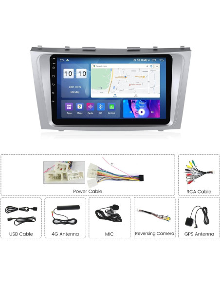 Radio de Coche Android 13 Mekede 9" 2+32GB para Toyota Camry Radio de Coche Android 13 Mekede 9" 2+32GB para Toyota Camry